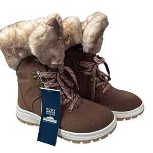 NEW Womans Roxy Alpine Collection brown winter boots size 9.5